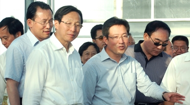 農(nóng)業(yè)農(nóng)村部黨組書記、部長(zhǎng)韓長(zhǎng)賦視察我公司