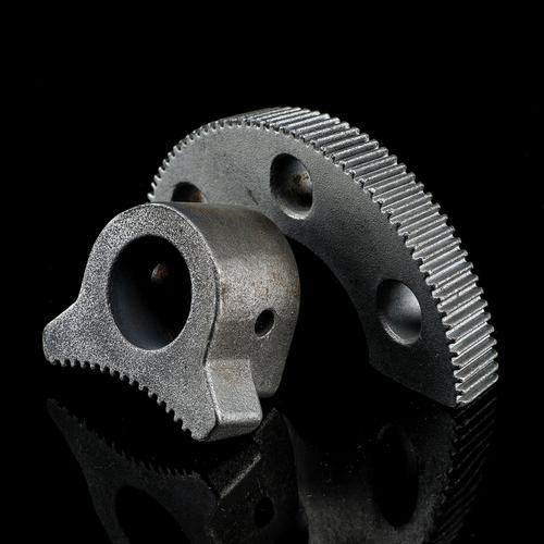 青岛源头工厂直供不锈钢铸造厂家定制不锈钢精密铸造半圆齿组合件
